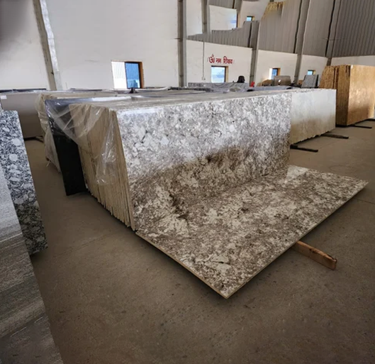 20mm Alaska White Granite Slab